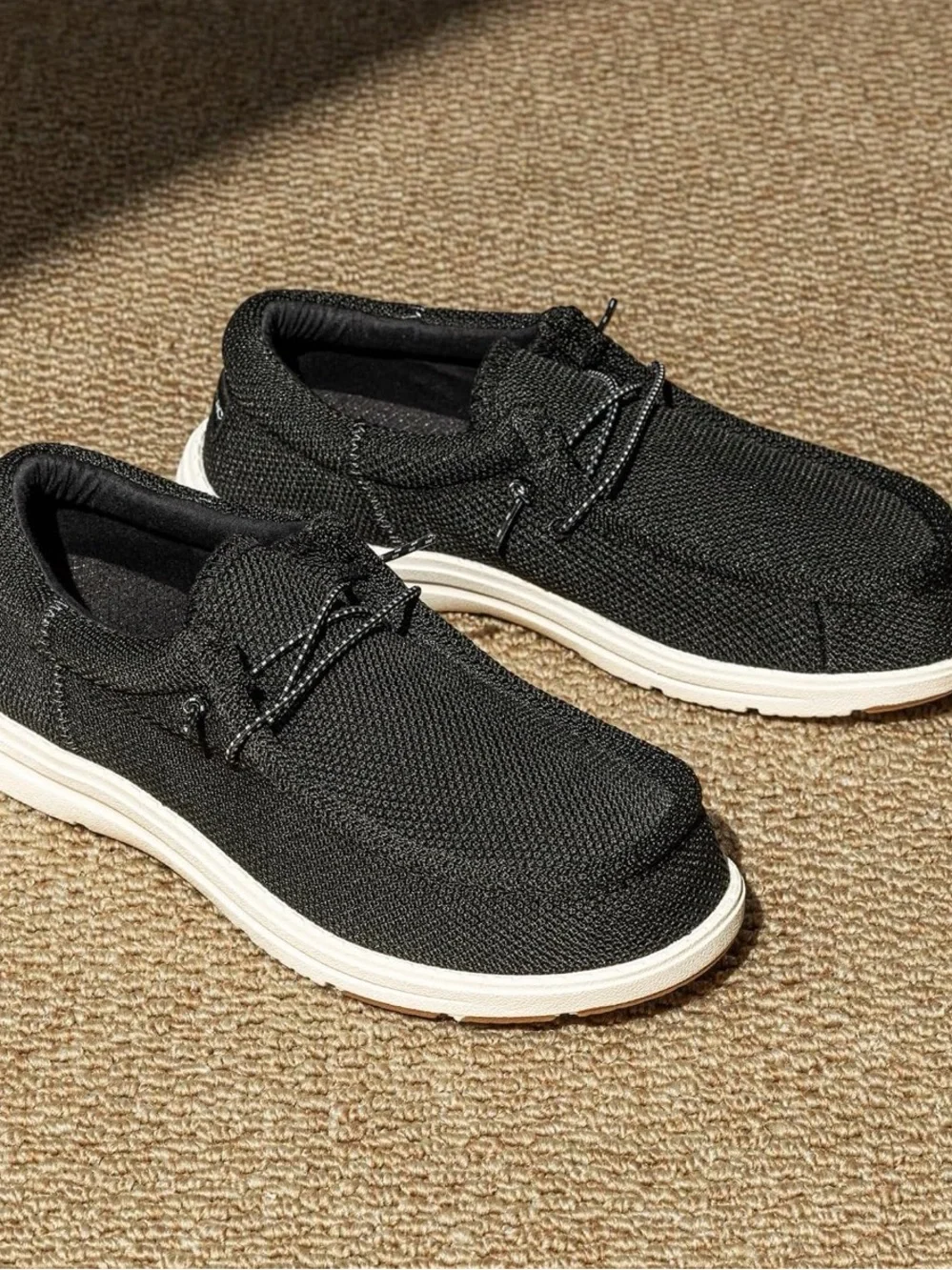 Bruno Marc Men’s Arch Support Casual Slip-On Mesh Loafers